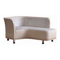 Corner sofa TELOcontemporaryfabricleather