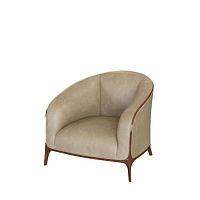 Art Deco armchair KATRINEfabricleatherash