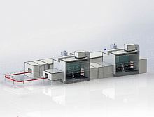 Non-stick coating line