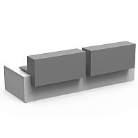 Melamine reception desk NBLPVCepoxystorage