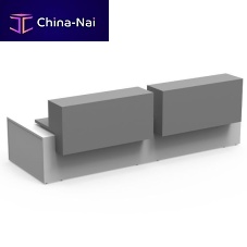 Melamine reception desk NBLPVCepoxystorage