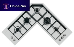 Gas cooktop QUADRA.5F ANGOLARE.FT - 7238 0425 burnerbuilt-inwith knobs