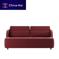 Contemporary sofa XARI fabricleatherred