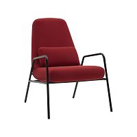 Scandinavian design chair NOLAindoorfabricsteel base
