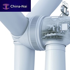 Horizontal-axis wind turbine E-147three-bladedonshore