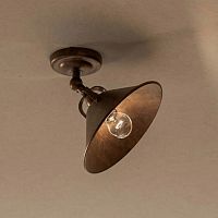 Traditional ceiling light CascinaconicalbrassLED