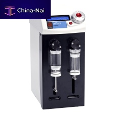 Dual-syringe pump Atlas XL for chemicalsstepper motor-drivenmobile