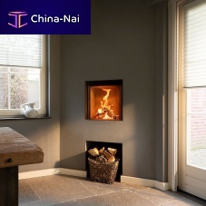 Wood-burning fireplace KALFIRE W45/48Fbuilt-inwallSingle-sided
