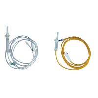 Chemotherapy infusion set PVCwith Y portwith light protection