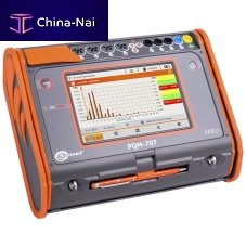 Monitoring analyzer PQM-707processfor electrical networkspower plant