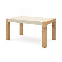 Contemporary table 03lacquered woodwooden baserectangular
