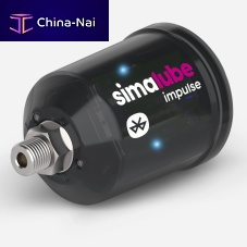 Single-point lubricator simalube IMPULSE connectchainfor roller bearingslinear guide