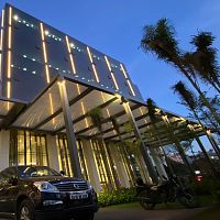 Entryway canopy MANYATA BUSINESS PARKfor commercial buildingssteelplastic