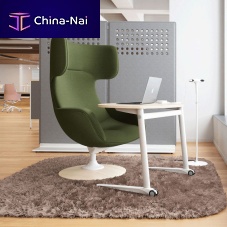 Contemporary lounge chair LIVESfabricwoodenupholstered