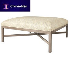 Contemporary ottoman Kellerwoodsquareliving room
