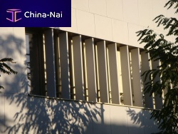 Composite solar shading ACRYTHERM®for facadeverticalhorizontal