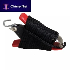 Stretched ceiling laying clamp Clamp-stretcher