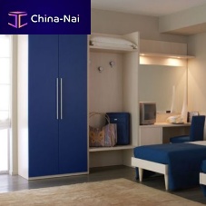 Contemporary wardrobe oakwith swing doorsfor hotel