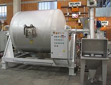 Rotary drum mixer BROV seriesbatchpowderhorizontal