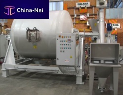 Rotary drum mixer BROV seriesbatchpowderhorizontal