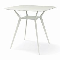 Contemporary high bar table BIPLANE / 454MDFlacquered aluminumcast aluminum base