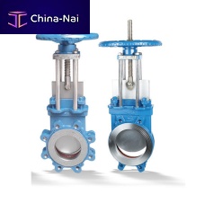 Knife gate valve HERA-SHwith handwheelfor wastewaterfor liquid food products and beverages
