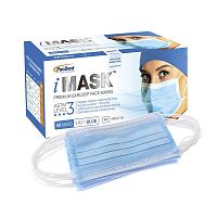 Level 3 surgical mask iMaskadultbox of 50blue