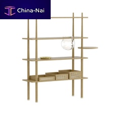 Self-supporting shelving system STORIEScontemporarywoodenhome