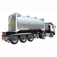 Towed trailer for food