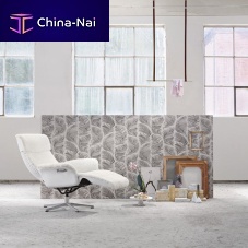 Contemporary armchair MASTERleatherfabricaluminum