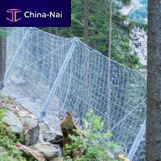 Steel edge fall protection ROCKFALL BARRIERS