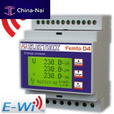 Electrical network analyzer power qualityfor integration