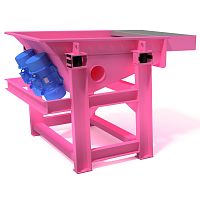 Vibrating feeder linear vibrating