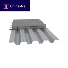 Structural floor with girder-slab EUROCOL 60 compositegalvanised steelfor building