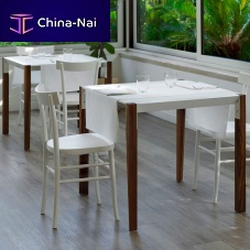 Contemporary table Tango Fenix NTM®solid wood baserectangular
