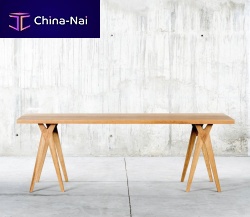 Contemporary dining table YOY oakwalnutsolid wood
