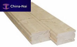 Wooden deck slab 3,00 mglue-laminated wood