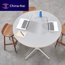 Contemporary coffee table CIVIC laminatemarblesteel base