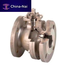 Ball valve KHF 510manualtrunnioncoated