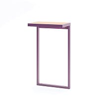 Contemporary high bar table Amagerlarchpowder-coated steel baserectangular