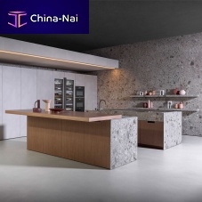 Contemporary kitchen LAIN ANTISwoodenceramicisland