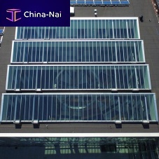 Fixed glass roof MONO PITCHEDmetal