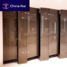 Laminated glass panel CUBICLEtemperedtransparentpainted