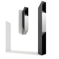 Wall-mounted ashtray STP1galvanised steeloutdoorcommercial