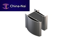 Extruded aluminum profile for balustradefor winter gardenfor pergola