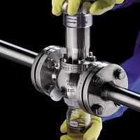 Manual valve pneumaticsamplingfor chemicals
