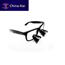 Glasses-type binocular loupe TTL