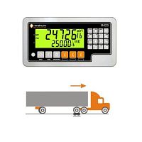 Truck axle scale weigh-in-motion