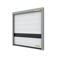 Folding door FAST PACKgalvanised steelPVChigh-speed