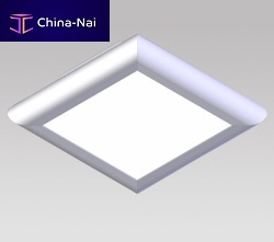 Contemporary ceiling light TC-Lsquaresheet steelextruded aluminum